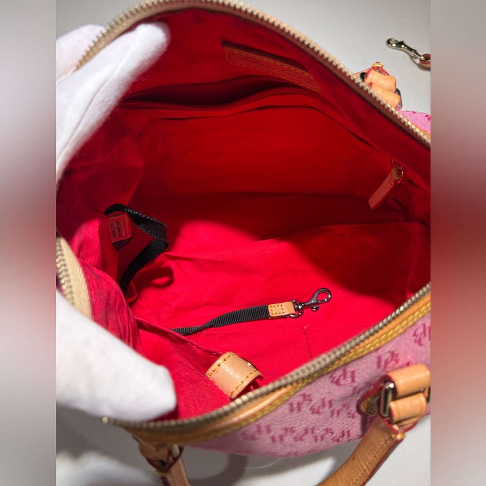 DOONEY & BOURKE J5914567 Signature Canvas Bag, Pink - Picture 14 of 16